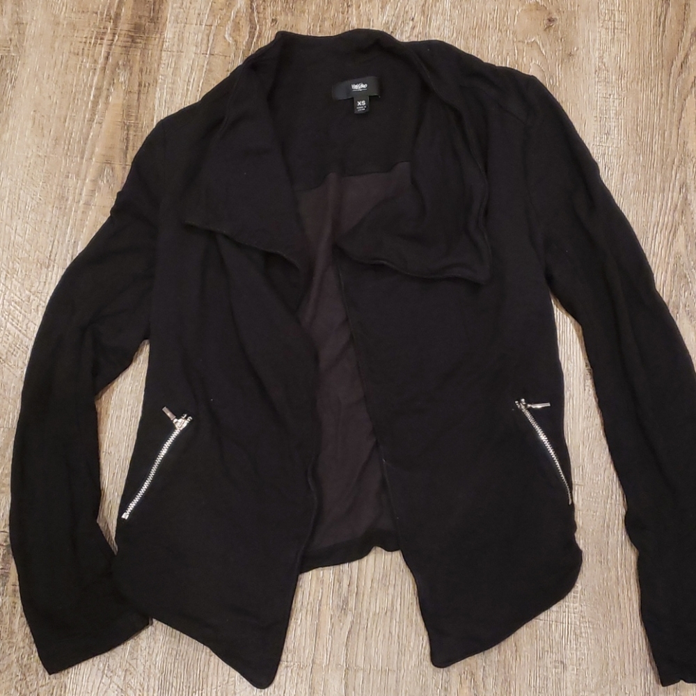Moto Style Cardigan